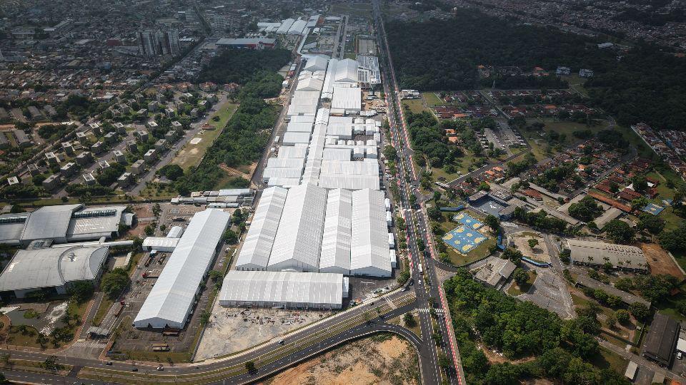 COP 30 — coberturas lonadas Nautika em Belém